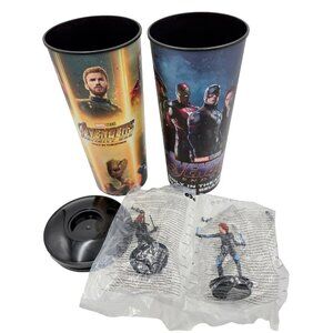 Marvel Avengers Black Widow Figurines Endgame And Infinity War Movie Theater